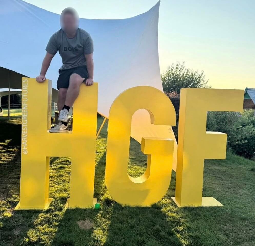 5ft 3D Brand Lettering for Events